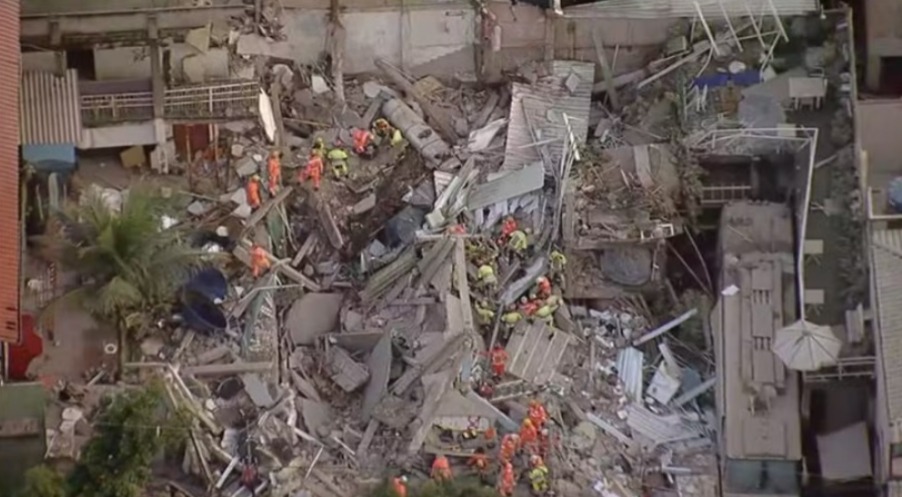 Desabamento de asilo deixa um morto e pessoas soterradas em Belo Horizonte